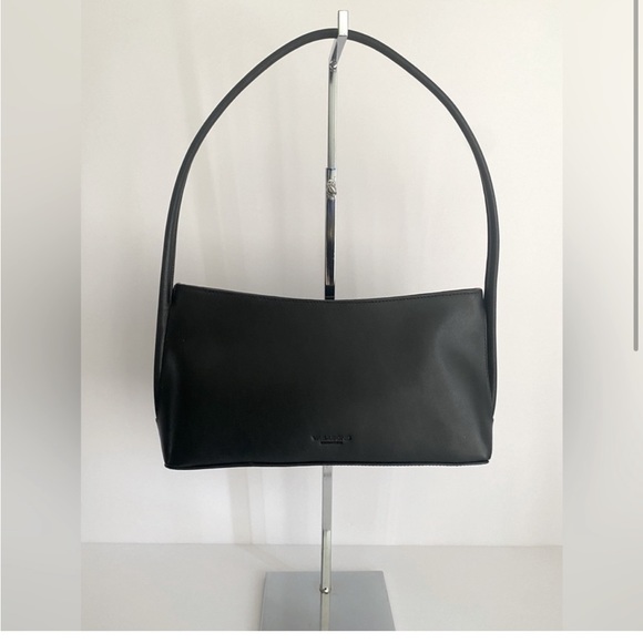 Vagabond Verona Black Leather Bag handbag purse minimal slim shoulder strap NWT - Picture 9 of 12